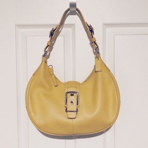 COACH Pale yellow bag